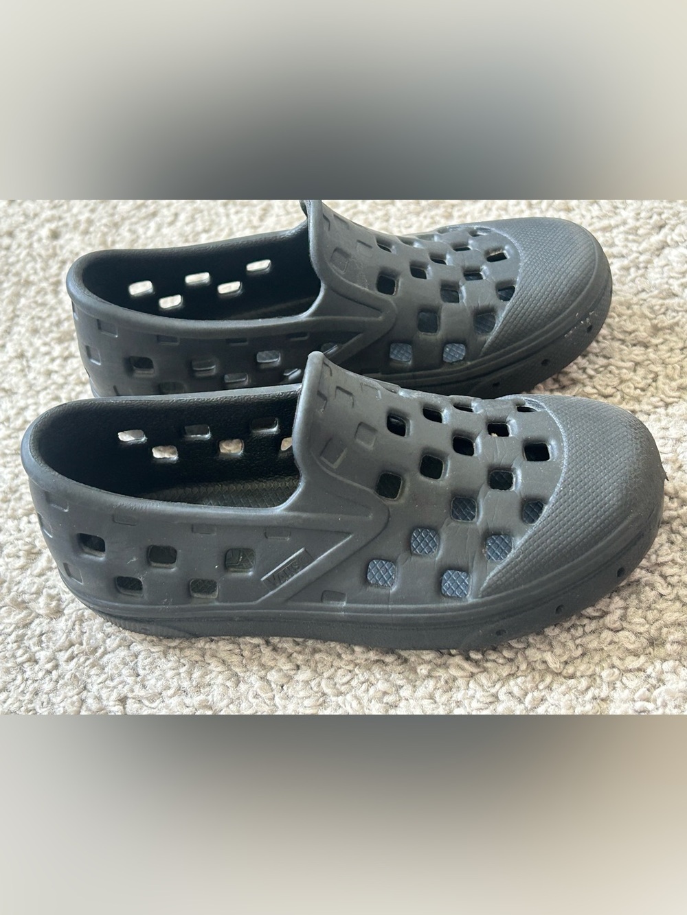 Kids Black Slip-On VANS Clog